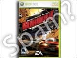 Burnout Revenge: SPAM hits Xbox Live?